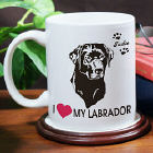 I Love My Dog Coffee Mug